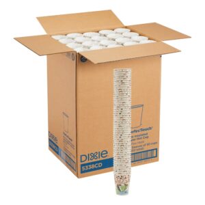 Dixie Perfect Touch Hot Cup 8 oz 1000-count (20 Sleeves Of 50 Cups)
